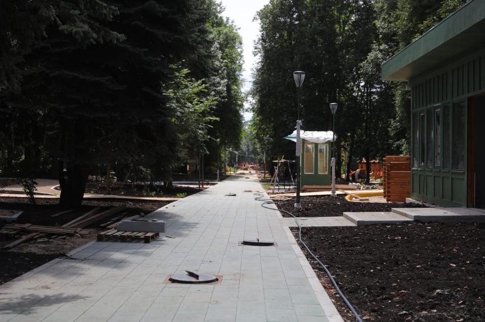 «Получается прекрасный парк». Сергею Кириенко показали реконструкцию парка «Швейцария» 6
