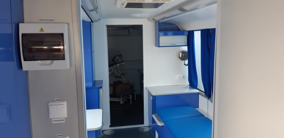 Медицинский кабинет в КАМАЗе. Регион купил еще четыре мобильных диагностических комплекса 1 Медицинский кабинет в КАМАЗе. Регион купил еще четыре мобильных диагностических комплекса 1