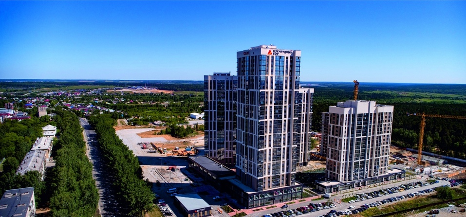Дома в первом квартале ЖК «Изумрудный бор» уже сданы в эксплуатацию Дома в первом квартале ЖК «Изумрудный бор» уже сданы в эксплуатацию