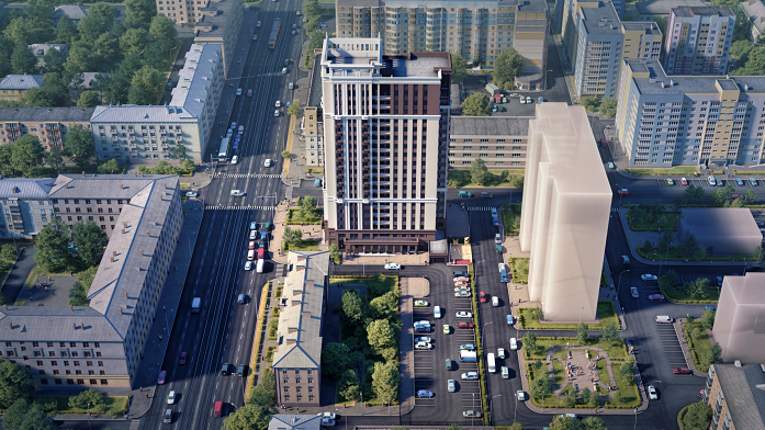 Новостройки-2021. Какие жилые объекты начали строить в Нижнем Новгороде в 2021 г. 3 Новостройки-2021. Какие жилые объекты начали строить в Нижнем Новгороде в 2021 г. 3