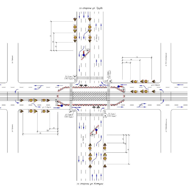 В центре города частично перекроют движение на 10 дней из-за ремонта трамвайных путей 1 В центре города частично перекроют движение на 10 дней из-за ремонта трамвайных путей 1