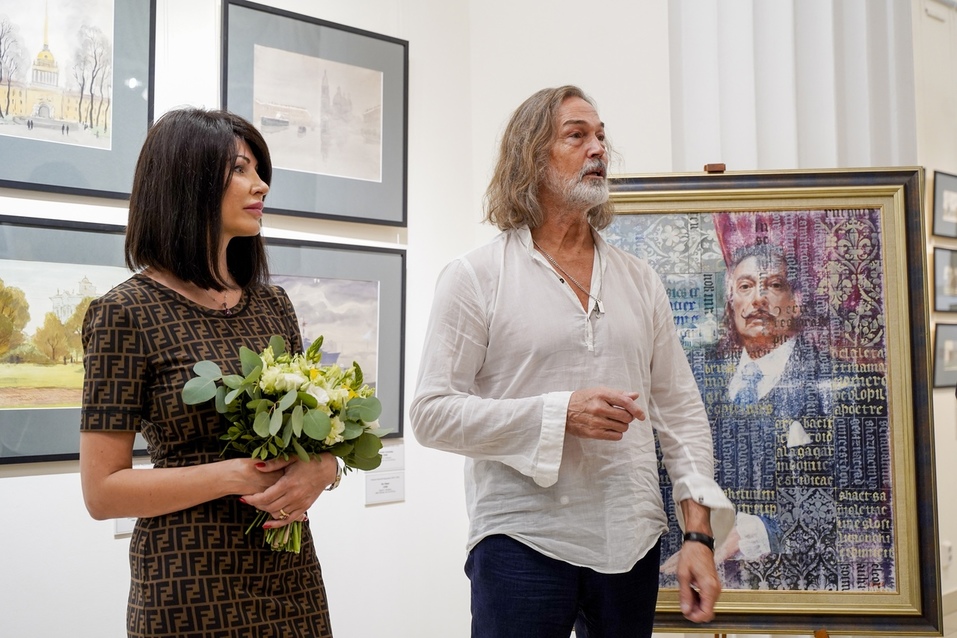 Никас Сафронов привез в Челябинск картину, купленную Константином Струковым для музея 2 Никас Сафронов привез в Челябинск картину, купленную Константином Струковым для музея 2