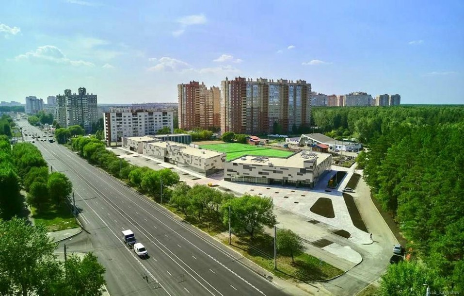 Лыжную базу на северо-западе Челябинска превратили в футбольный стадион 1