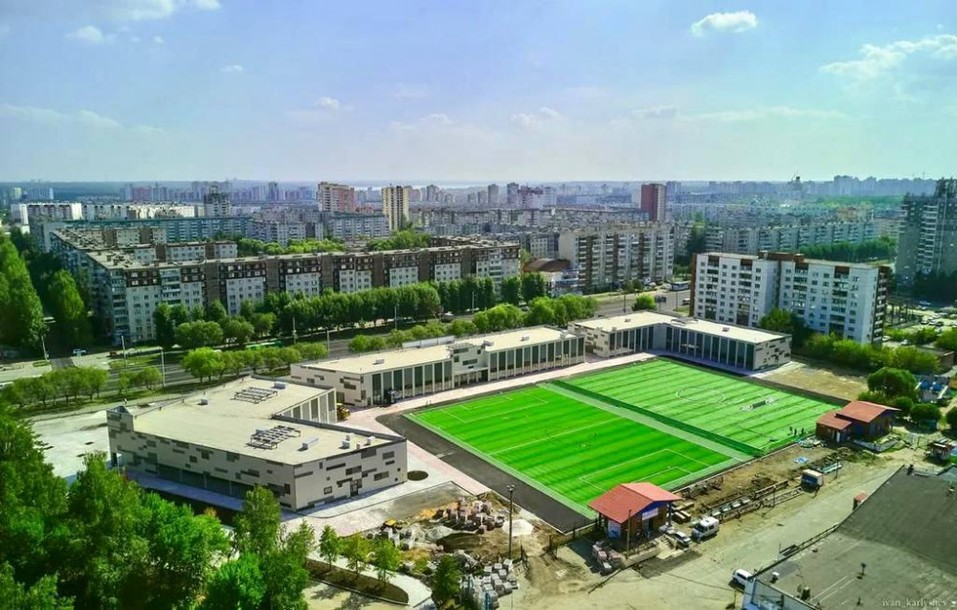 Лыжную базу на северо-западе Челябинска превратили в футбольный стадион 2