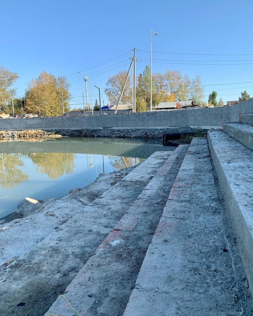 В отдаленном микрорайоне Челябинска построили набережную вокруг пруда 1 В отдаленном микрорайоне Челябинска построили набережную вокруг пруда 1