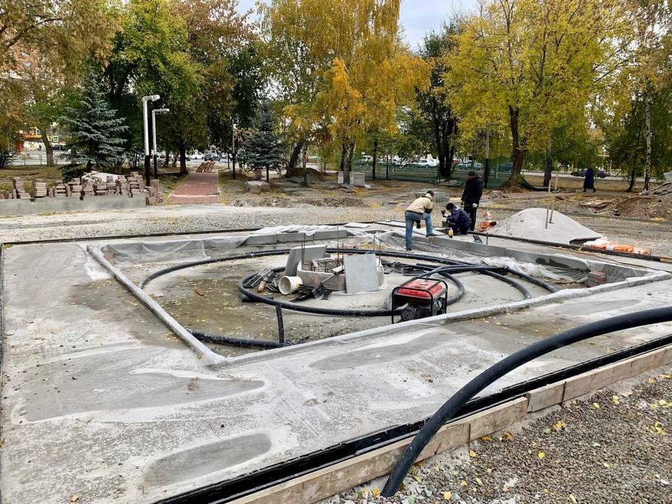 На ЧМЗ к заморозкам может открыться новый фонтан 1 На ЧМЗ к заморозкам может открыться новый фонтан 1