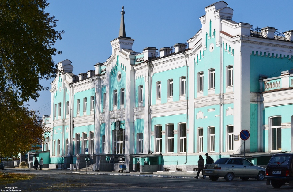 Вокзал в Камышлове прекрасно сохранился Вокзал в Камышлове прекрасно сохранился