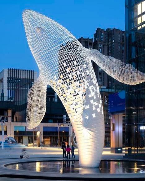 На набережной реки Миасс появятся светящиеся киты 1 На набережной реки Миасс появятся светящиеся киты 1