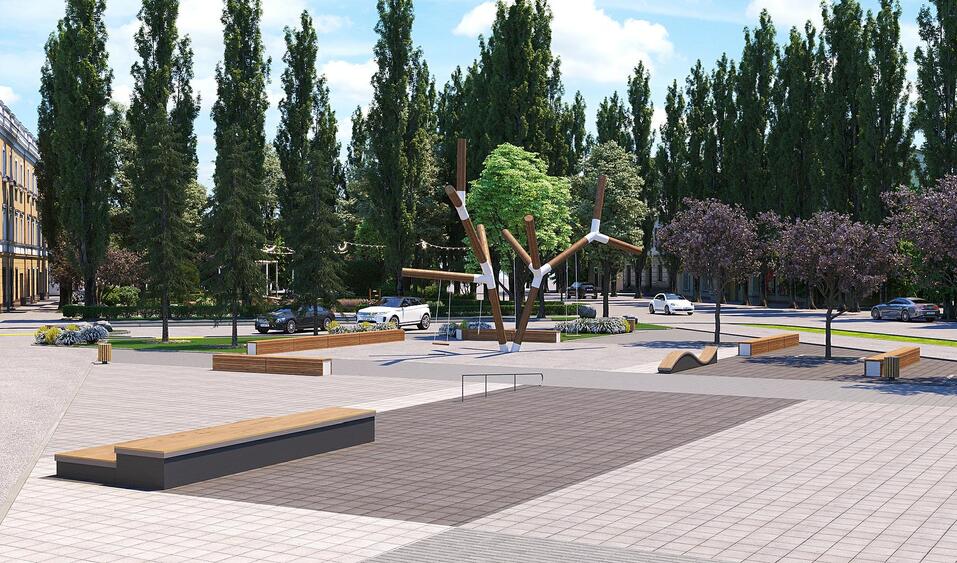 В челябинском сквере появится сцена-трансформер за 12 млн руб. 2 В челябинском сквере появится сцена-трансформер за 12 млн руб. 2