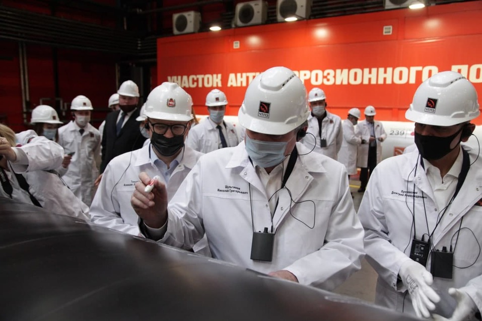 Пумпянский провел экскурсию по ЧТПЗ для главы Минэнерго России и пакистанского министра 1 Пумпянский провел экскурсию по ЧТПЗ для главы Минэнерго России и пакистанского министра 1