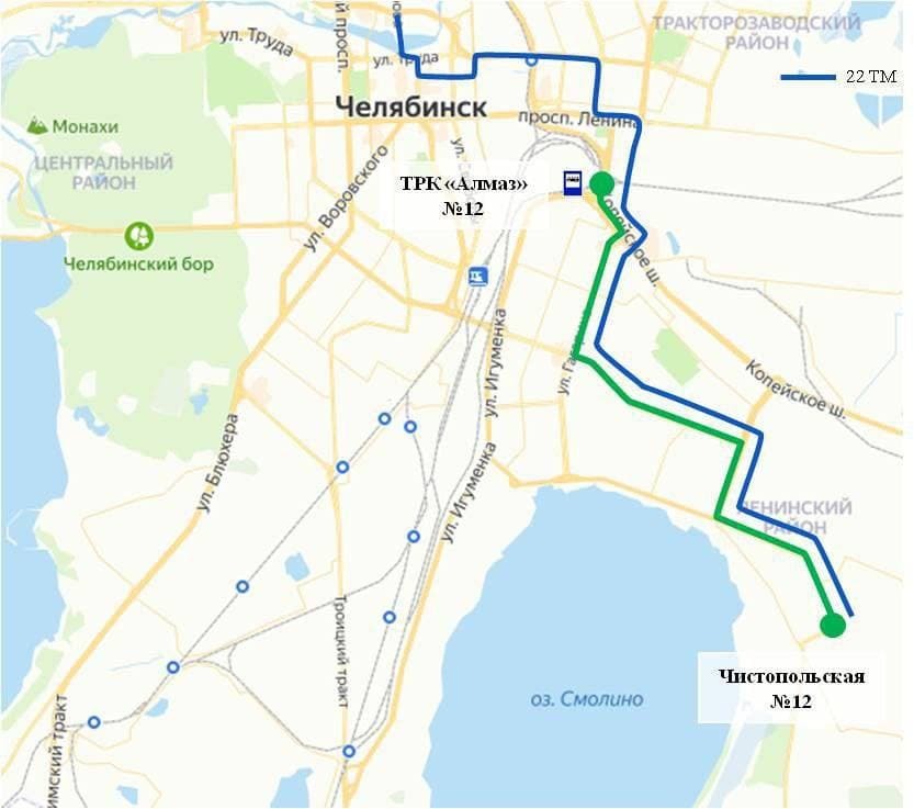 В Челябинске запустят четыре новых маршрута общественного транспорта 3
