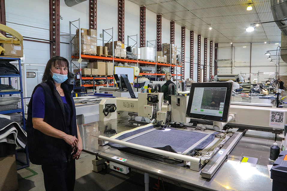 Раскроечно-пошивочный участок Раскроечно-пошивочный участок