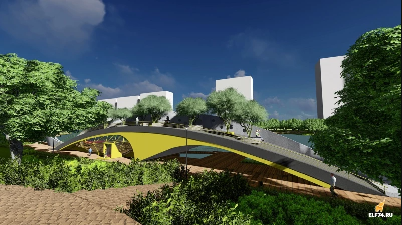 «Настоящее уральское пространство»: какой будет набережная реки Миасс на Российской? 3 «Настоящее уральское пространство»: какой будет набережная реки Миасс на Российской? 3