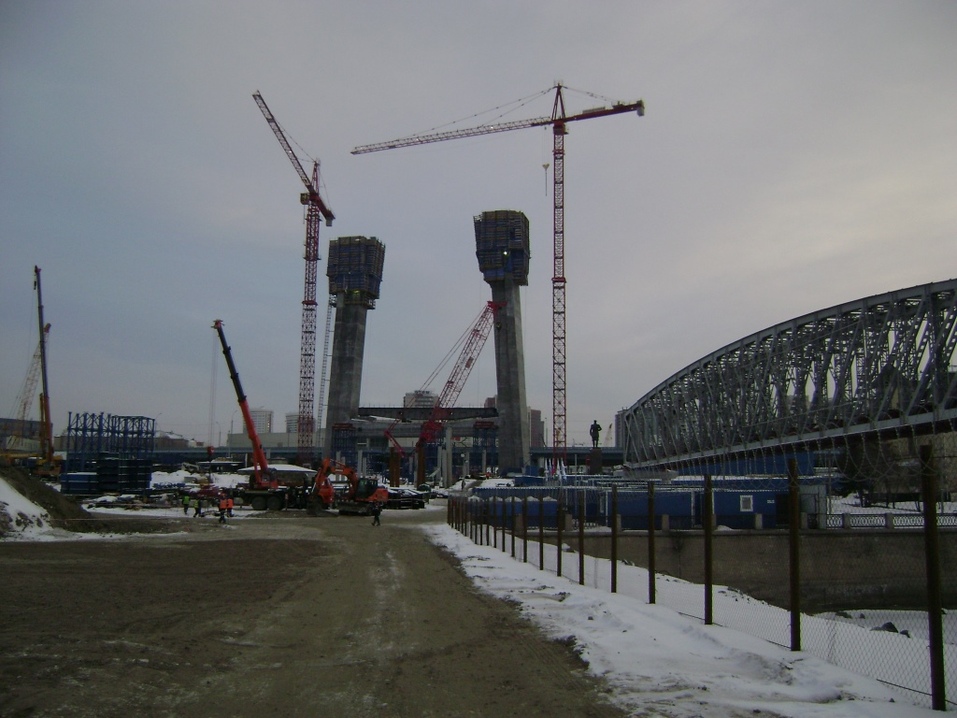 Четвертый мост — завершены работы в русле Оби 1 Четвертый мост — завершены работы в русле Оби 1