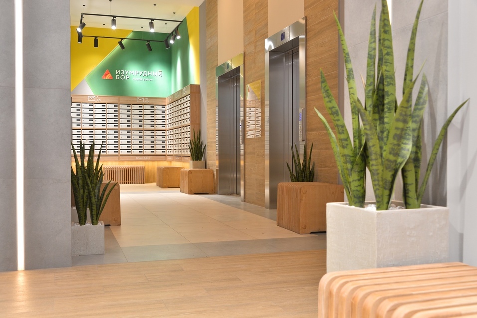 Холл ЖК "Изумрудный бор" Холл ЖК "Изумрудный бор"