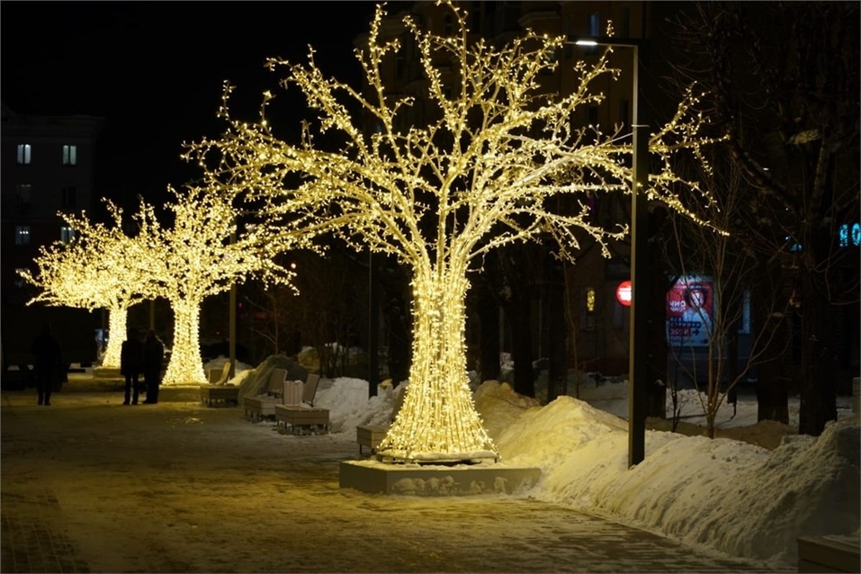 В Красноярске появилась новая предновогодняя подсветка
1 В Красноярске появилась новая предновогодняя подсветка
1