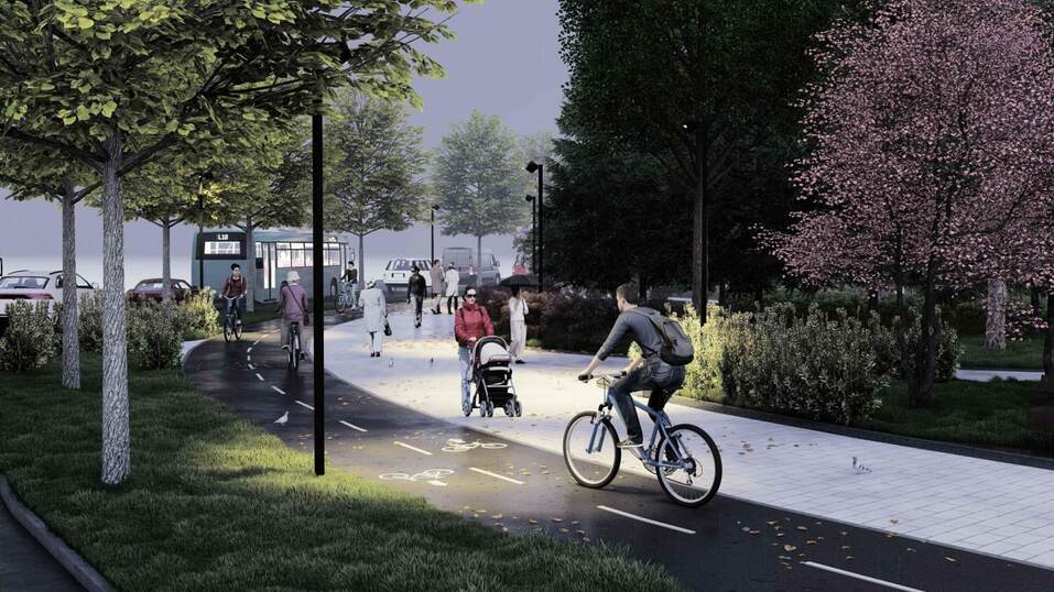 Челябинцам показали, как будет выглядеть новый сквер возле дворца спорта «Юность» 4 Челябинцам показали, как будет выглядеть новый сквер возле дворца спорта «Юность» 4