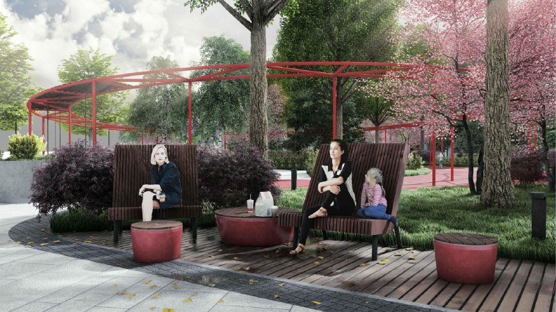 Челябинцам показали, как будет выглядеть новый сквер возле дворца спорта «Юность» 5 Челябинцам показали, как будет выглядеть новый сквер возле дворца спорта «Юность» 5