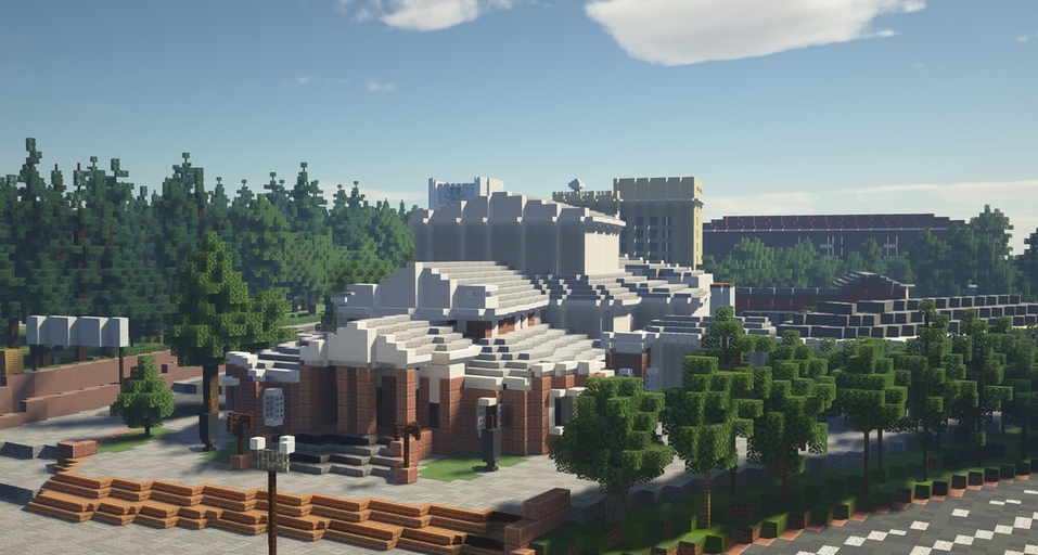 Энтузиаст построил центр Челябинска в игре Minecraft 6