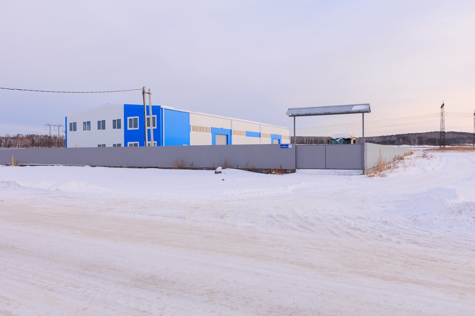 Строящийся склад Строящийся склад