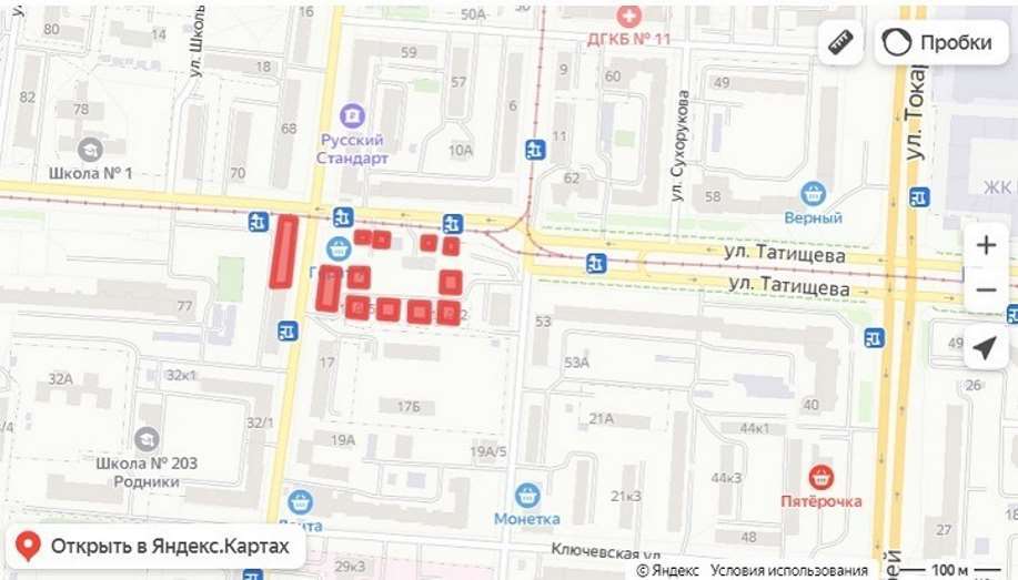 На выкуп домов вдоль Татищева на ВИЗе потратят примерно 500 млн руб. 1 На выкуп домов вдоль Татищева на ВИЗе потратят примерно 500 млн руб. 1