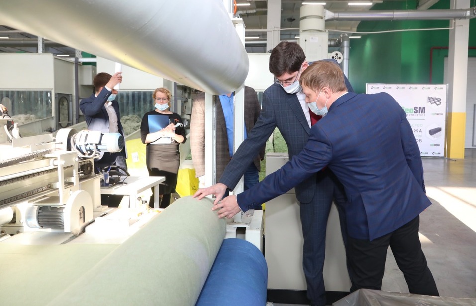 160 млн руб. инвестиций. В Ильиногорске открыто производство геотекстиля 2 160 млн руб. инвестиций. В Ильиногорске открыто производство геотекстиля 2