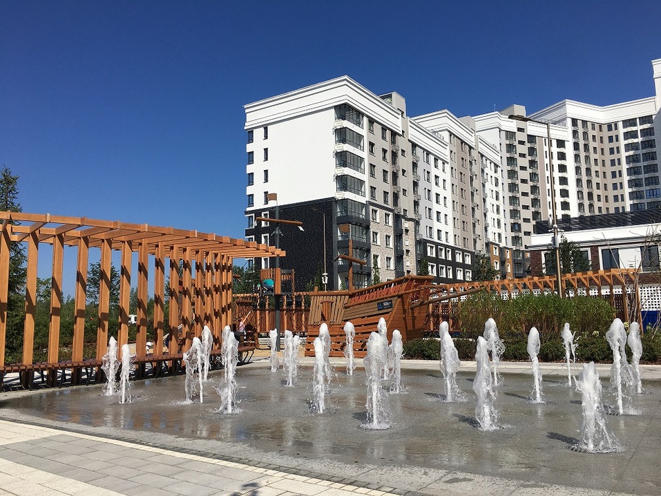 В летнее время сюда съезжаются жители других районов Тюмени В летнее время сюда съезжаются жители других районов Тюмени