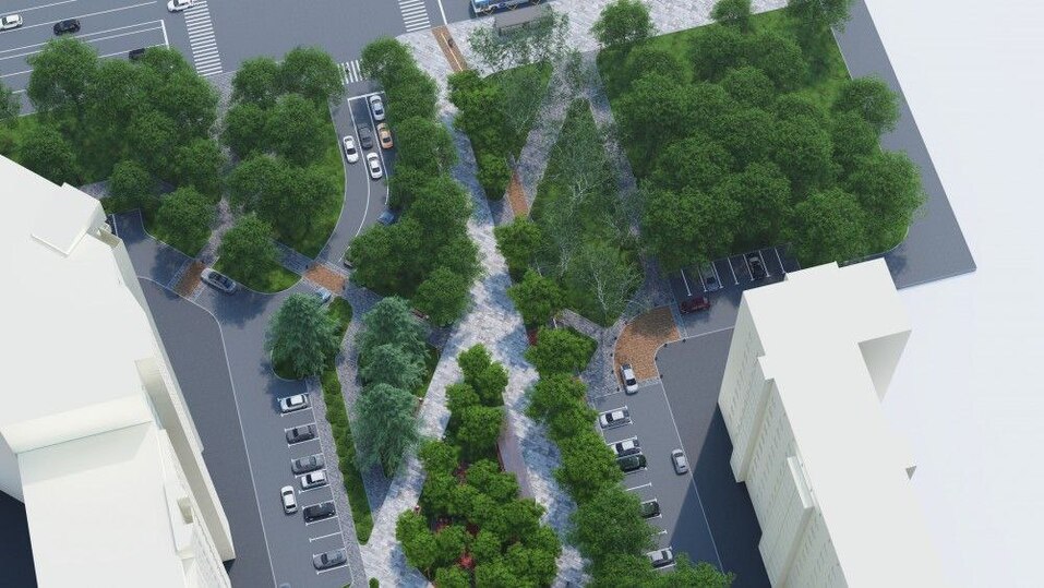 На северо-западе Челябинска появится новая пешеходная улица 3 На северо-западе Челябинска появится новая пешеходная улица 3