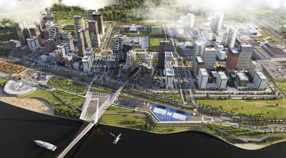 Так будет выглядеть район в будущем Так будет выглядеть район в будущем