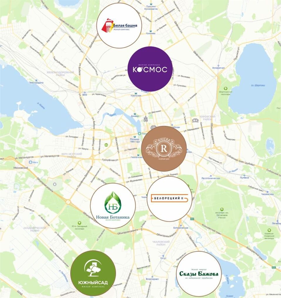 Карта объектов Карта объектов