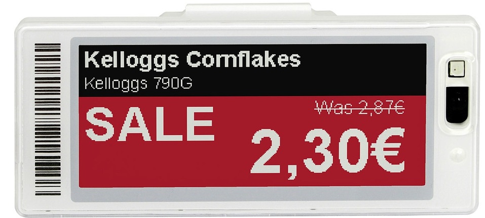 Электронный ценник — эффективный инструмент повышения продаж 2 Электронный ценник — эффективный инструмент повышения продаж 2