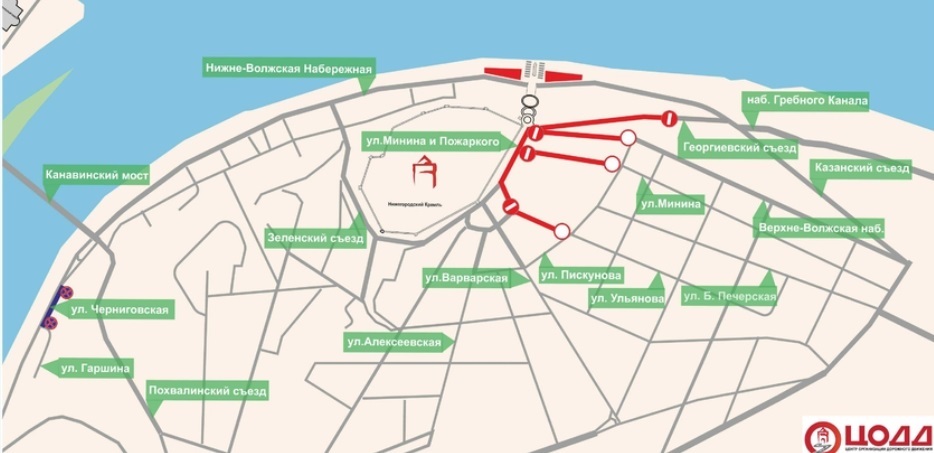 Придется объезжать. В Нижнем Новгороде 18 марта приостановят движение в центре города 1 Придется объезжать. В Нижнем Новгороде 18 марта приостановят движение в центре города 1