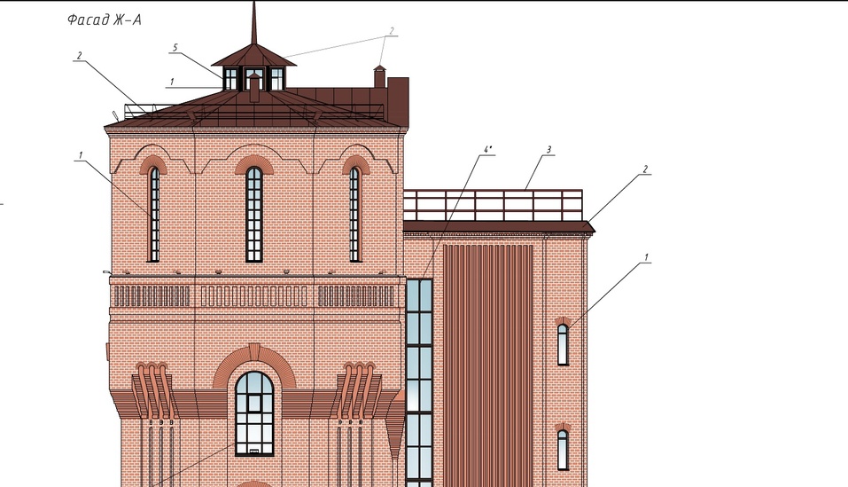 Башня сохранит привычный "кирипичный" цвет Башня сохранит привычный "кирипичный" цвет