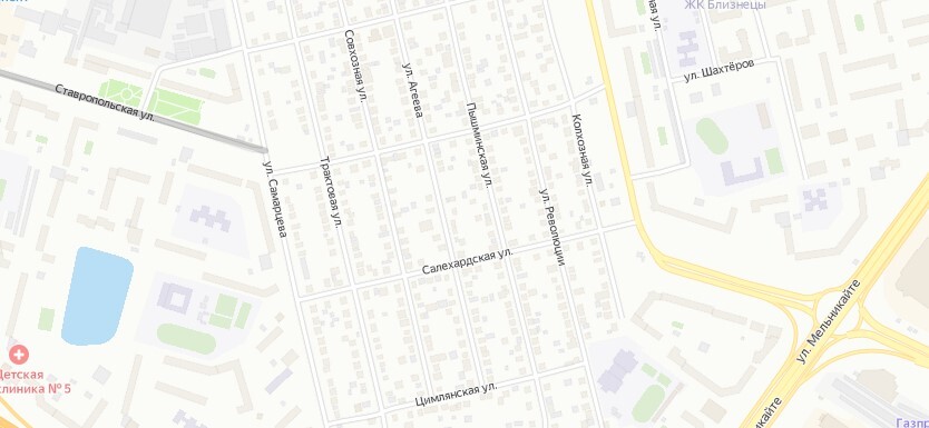 Ставропольская причудливо изгибается на всем протяжении Ставропольская причудливо изгибается на всем протяжении