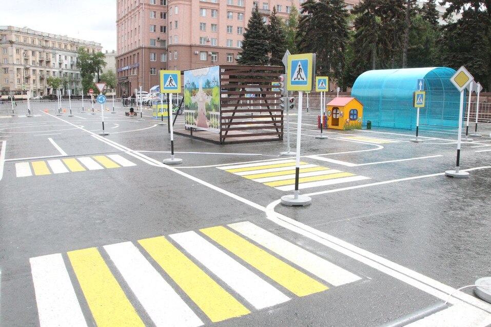 1 июня на площади Революции откроется обучающий автогородок 1