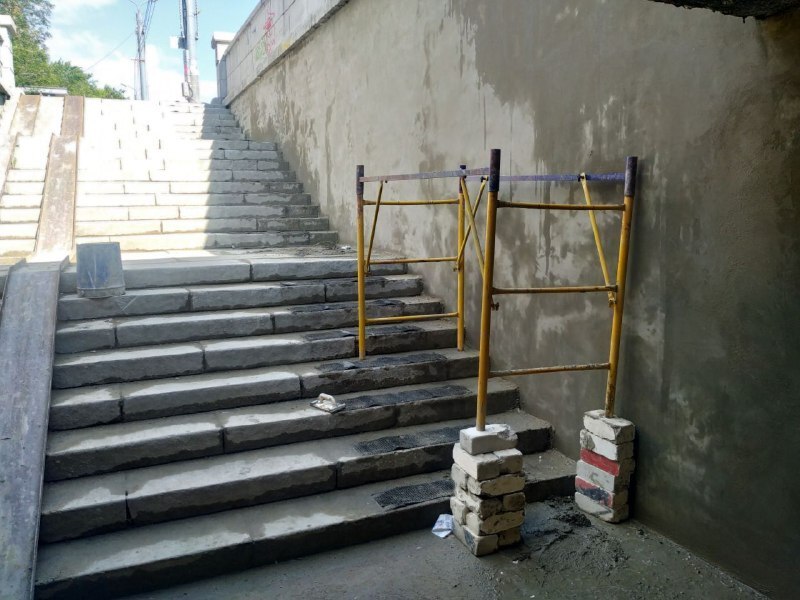 Подземный переход возле Торгового центра приведут в порядок за неделю 1 Подземный переход возле Торгового центра приведут в порядок за неделю 1