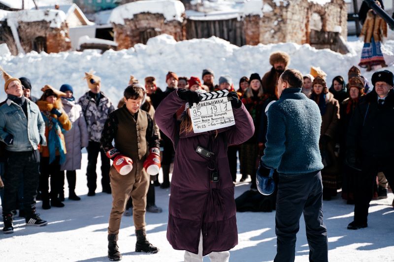 Съемка фильма Подельники Съемка фильма Подельники