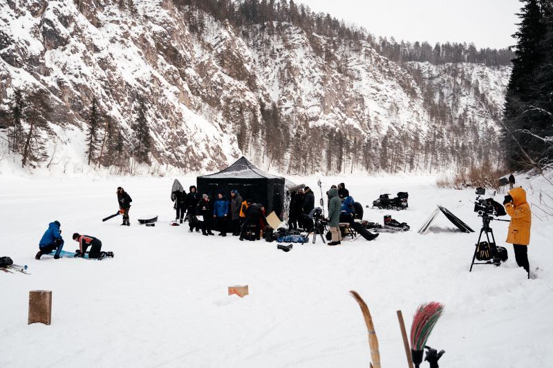 Съемки фильма "Подельники" Съемки фильма "Подельники"