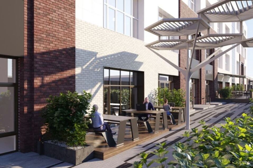 Напротив «Белого рынка» в Челябинске появится сквер. ФОТО 1 Напротив «Белого рынка» в Челябинске появится сквер. ФОТО 1