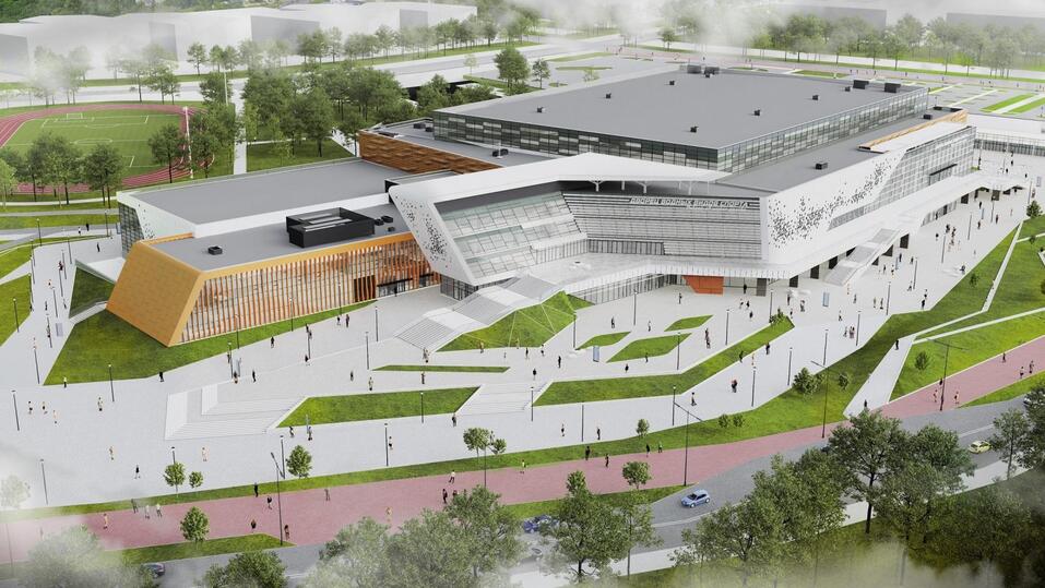 Дворец, небоскреб с водопадом и много нового жилья. 6 проектов, которые изменят город 3 Дворец, небоскреб с водопадом и много нового жилья. 6 проектов, которые изменят город 3