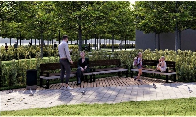 На проспекте Победы в Челябинске построят пешеходный бульвар 1 На проспекте Победы в Челябинске построят пешеходный бульвар 1