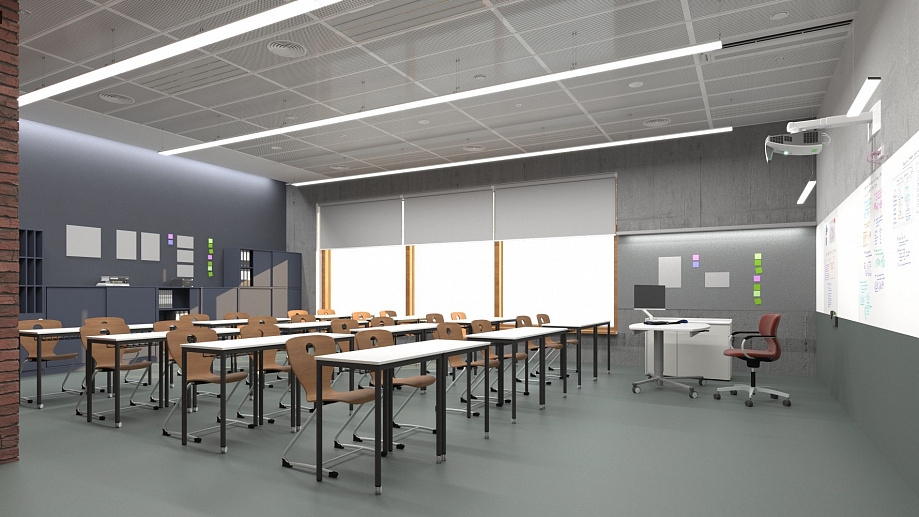 НГУ показал интерьеры строящегося кампуса мирового уровня 4 НГУ показал интерьеры строящегося кампуса мирового уровня 4