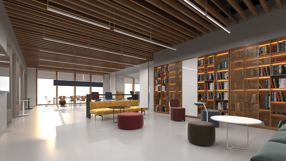 НГУ показал интерьеры строящегося кампуса мирового уровня 8 НГУ показал интерьеры строящегося кампуса мирового уровня 8