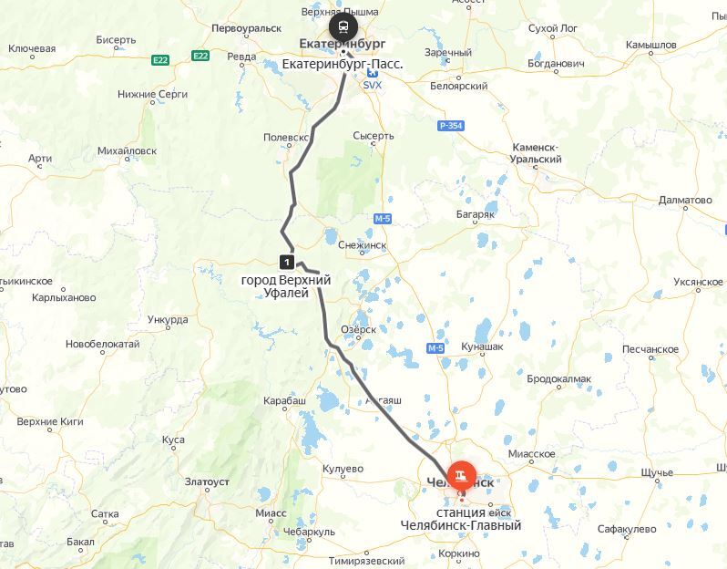 РЖД рассматривает два варианта запуска пригородного поезда Челябинск — Екатеринбург 2