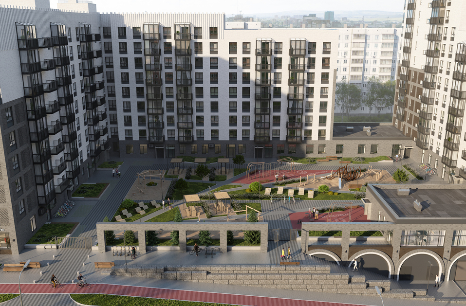 «СМ.СИТИ» начала строительство нового сити-квартала с видом на Енисей и Николаевскую сопку 1