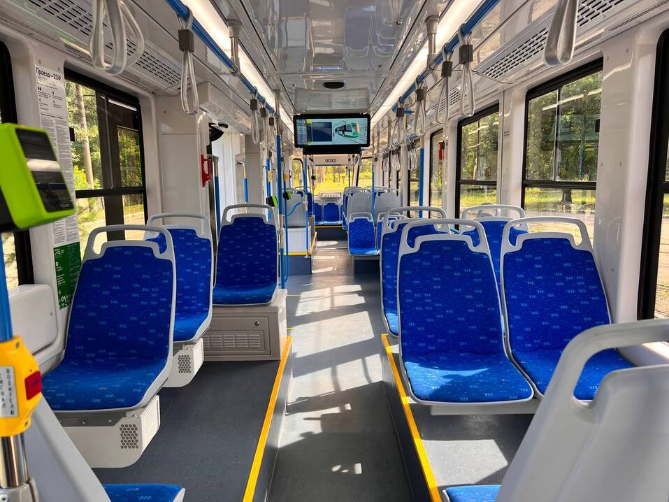 На улицы Челябинска выходит вторая партия новых трамваев 2 На улицы Челябинска выходит вторая партия новых трамваев 2