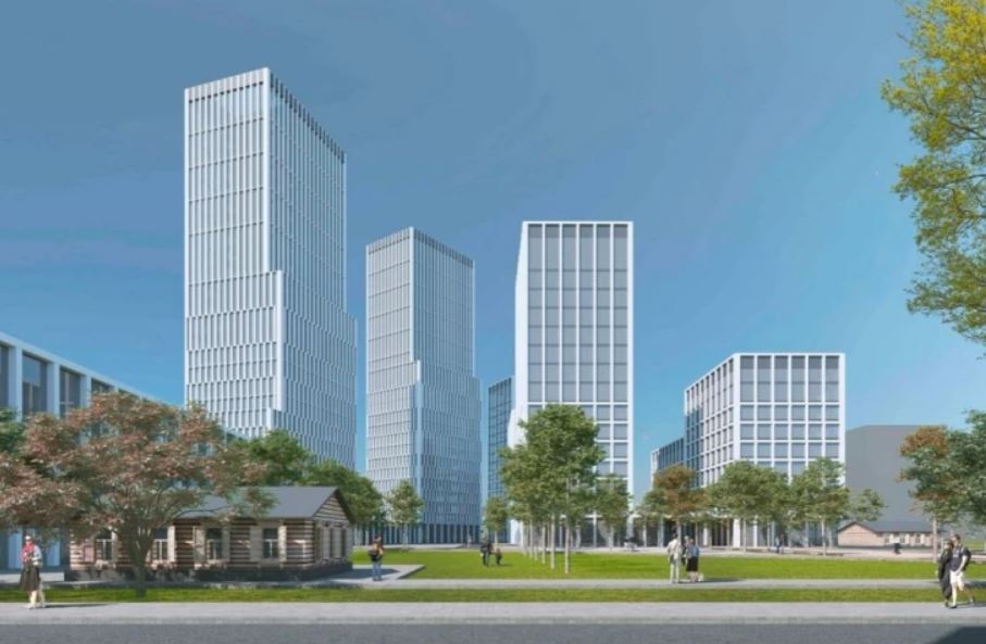 Квартал Олега Лакницкого на Российской лишился 55-этажной башни. ФОТО 1 Квартал Олега Лакницкого на Российской лишился 55-этажной башни. ФОТО 1