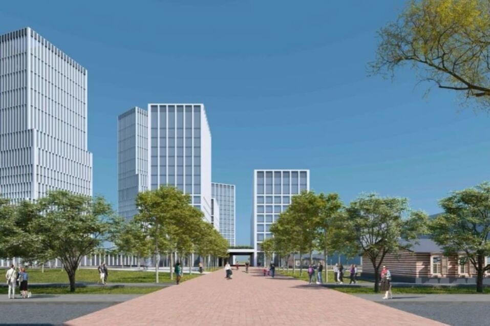 Квартал Олега Лакницкого на Российской лишился 55-этажной башни. ФОТО 2 Квартал Олега Лакницкого на Российской лишился 55-этажной башни. ФОТО 2