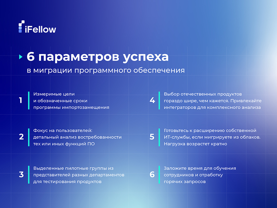 Как заменить импортный софт отечественным: практические советы от эксперта iFellow 2 Как заменить импортный софт отечественным: практические советы от эксперта iFellow 2