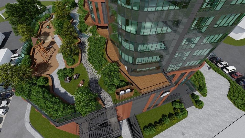 В центре Челябинска построят ещё один 100-метровый небоскрёб. Фото 2 В центре Челябинска построят ещё один 100-метровый небоскрёб. Фото 2